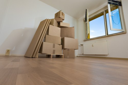 Local packing team handling home relocation items in Homerton