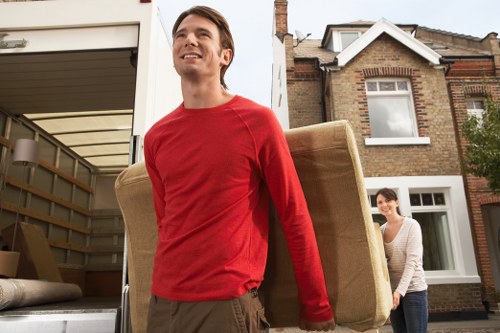 Modern storage security features for belongings in Homerton