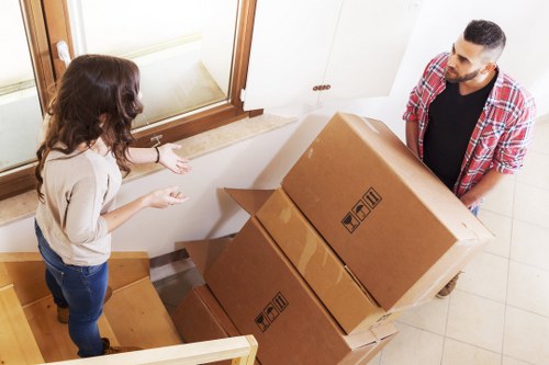 Organised mobile self storage solution for homes and businesses in Homerton